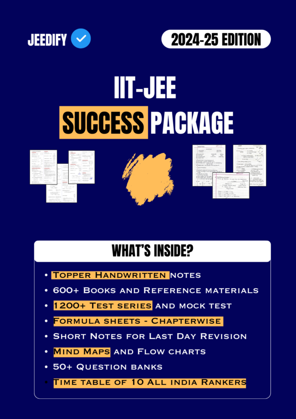 IIT-JEE SUCCESS BUNDLE BY JEEDIFY