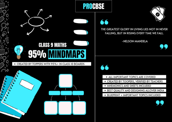 Class 9 best mind maps by PROCBSE 😉