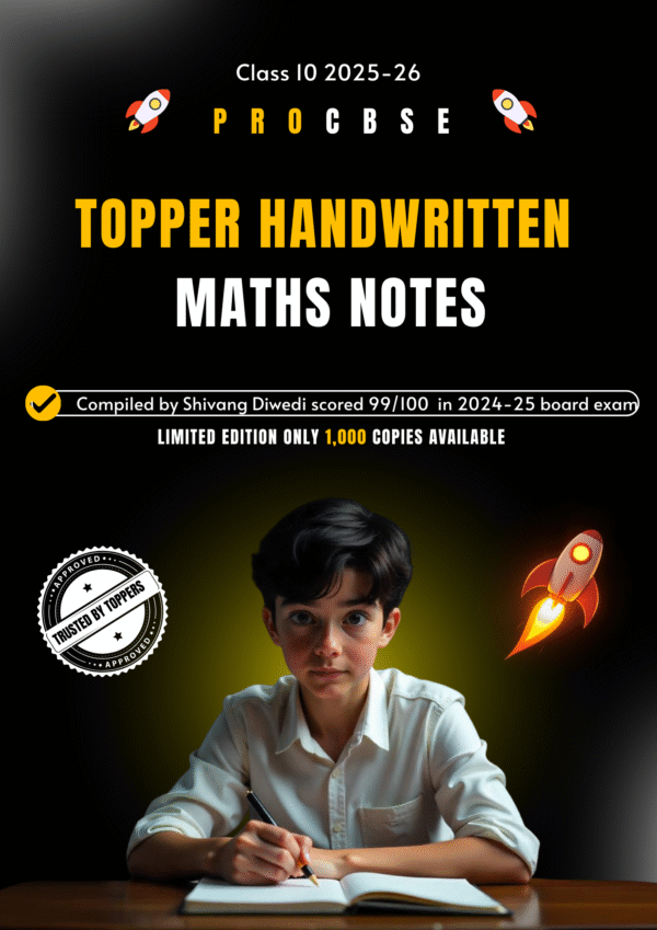 Topper handwritten notes class 10 by PROCBSE BW – procbse.com